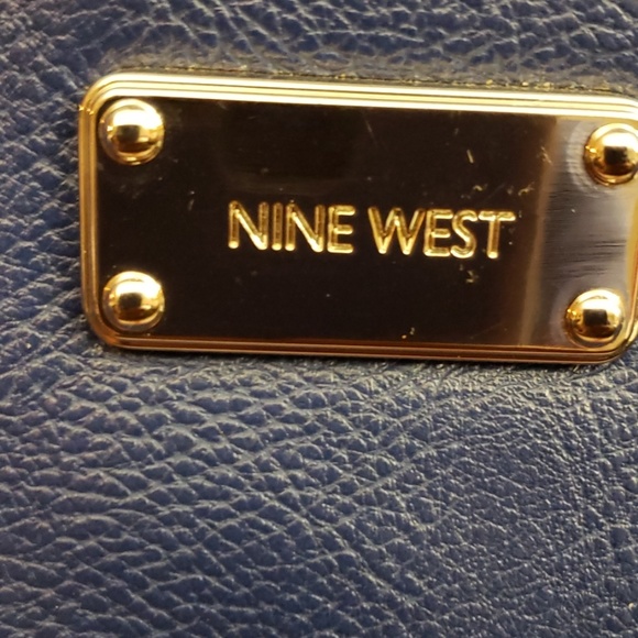 Nine West Blue Tote - Picture 3 of 8